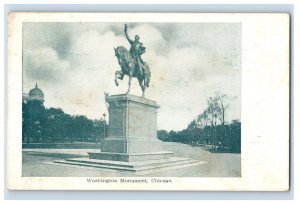 C. 1907-10 Washington Monument, Chicago. Illinois Postcard P217