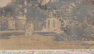 F85/ Lexington Kentucky RPPC Postcard 1907 Henry Clay Home