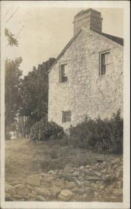 Stone Bldg - Franklin NY Cancel 1913 Real Photo Postcard