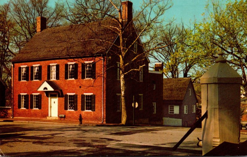 North Carolina Winston Salem The John Vogler House Old Salem 1971