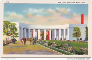 New York World's Fair 1939 Rose Court Curteich