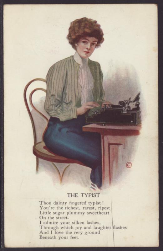 The Typist,Woman