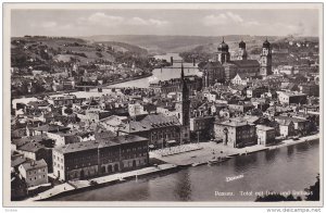 RP: Passau, Total mit Dom und Rathaus, Bavaria, Germany, 10-20s