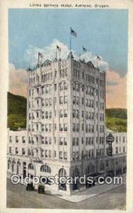 Lithia Springs Hotel - Ashland, Oregon