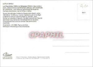 Modern Postcard Le Puy Griou (1690 m) and Griounou (1544 m) two protrusions