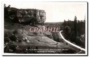 Postcard Modern Bourdeilles Brantome Road To Rock The Devil Forge