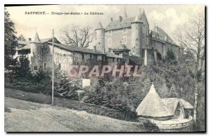 Old Postcard Dauphine Uriage les Bains Le Chateau