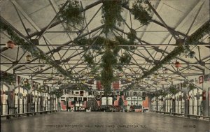 Charleston South Carolina SC Navy Yard Reception Hall Vintage Postcard