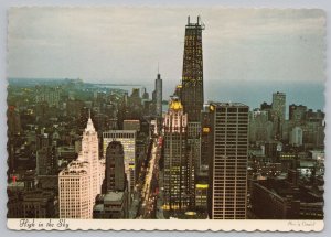 High In The Sky~View From Prudential Building~John Hancock Center~Continental PC