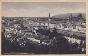 Italy Firenze Panorama e veduta dei ponti
