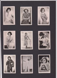 MAGDA SCHNEIDER MOVIE FILM STAR 30 Vintage ROSS Photo Cigarette Cards (L5835)