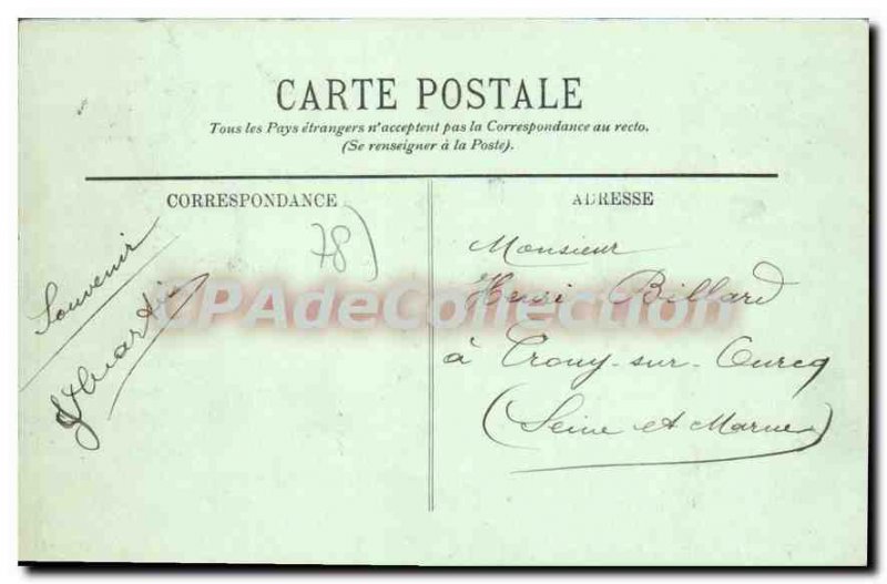 Postcard Old Pecq Les Bords De Seine