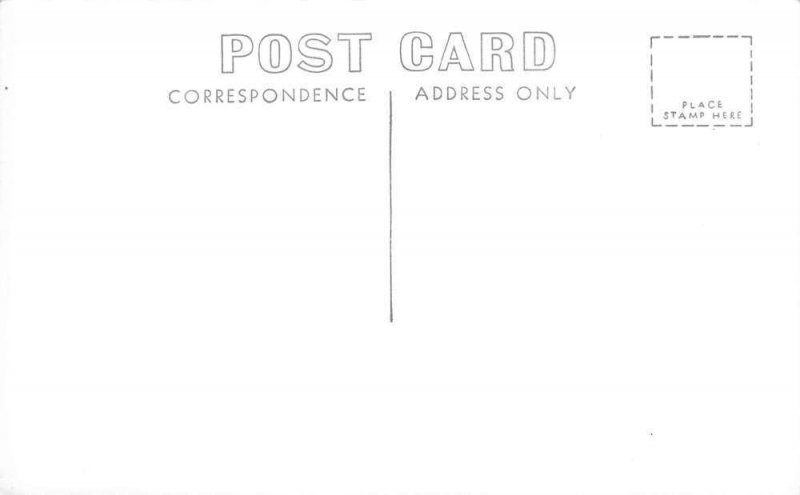 Waldport Oregon Birds Eye View Town and Bridge Real Photo Postcard AA90561