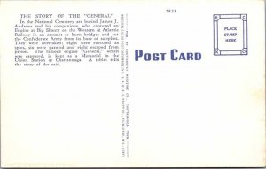 Postcard TRAIN SCENE Chattanooga Tennessee TN AL0194