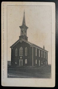 Vintage Postcard 1907-1915 The Red Church, Orwigsburg, Pennsylvania (PA)