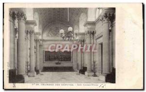 Paris Postcard Former Chamber of Deputies room Casimir Perier
