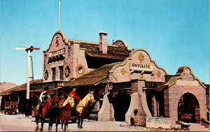 Vtg 1970s Historic Ghost Town Rhyolite Nevada NV Chrome Postcard