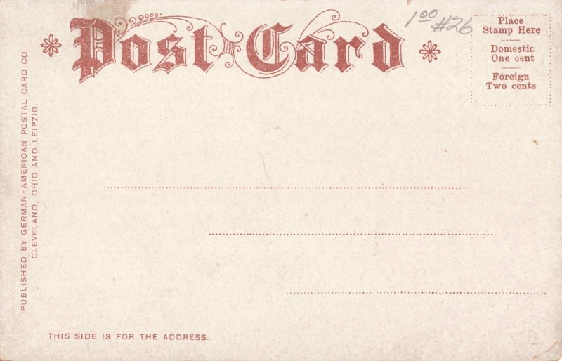 Postcard IN Indianapolis Indiana-Soldiers Sailors Monument Fountains-Antique A8