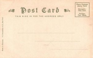 Vintage Postcard 1900's View of Savings Bank of New London Connecticut CT