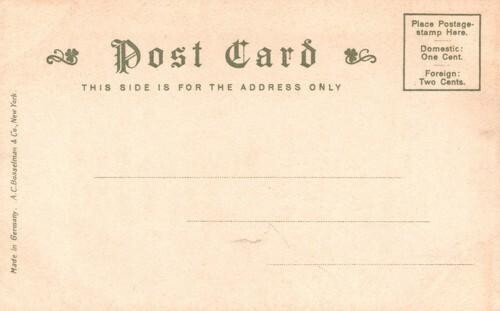 Vintage Postcard 1900's View of Savings Bank of New London Connecticut CT