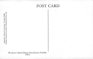 Queens Royal College Trinidad Postcard