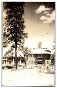 c1940's Lowell Observatory View Flagstaff Arizona AZ RPPC Photo Postcard