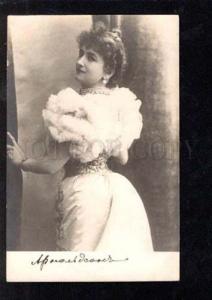 029162 Sigrid ARNOLDSON Swedish OPERA Star PHOTO vintage PC