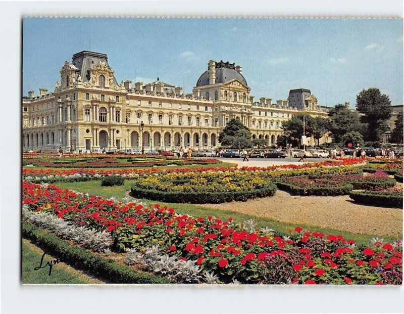 Postcard The Louvre and its Gardens Paris France Europe
