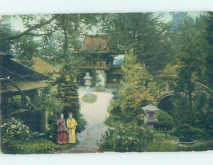 Pre-Chrome JAPANESE TEA GARDEN San Francisco California CA AH6074