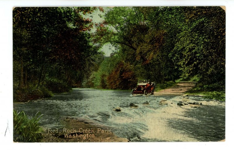 DC - Washington. Rock Creek Park Scene ca 1910