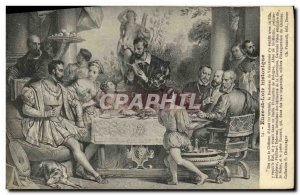 Old Postcard Eure et Loir historic castle of Anet