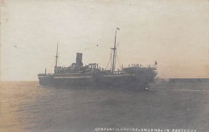 Ancona Real Photo Ancona, Italian Line View image 