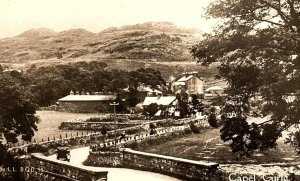 1930s CAPEL CURIG BETTWS Y-COED WALES PHOTO RPPC POSTCARD 44-17