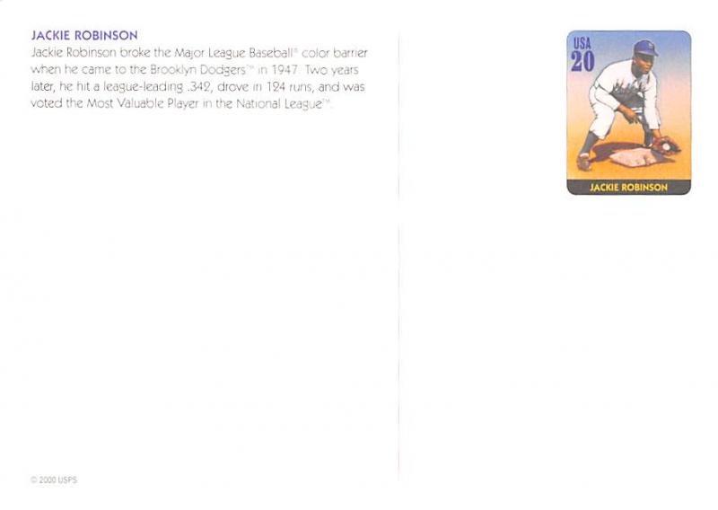 Baseball - Jackie Robinson