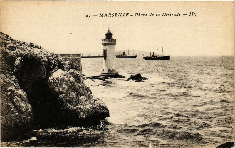 CPA MARSEILLE-Phare de la Desirade (185384)