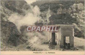 Old Postcard Pozzuoli The Solfatara