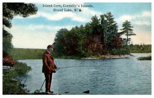 N.S. Grand Lake Connolly's Islands, Island Cove, Fly Fishing