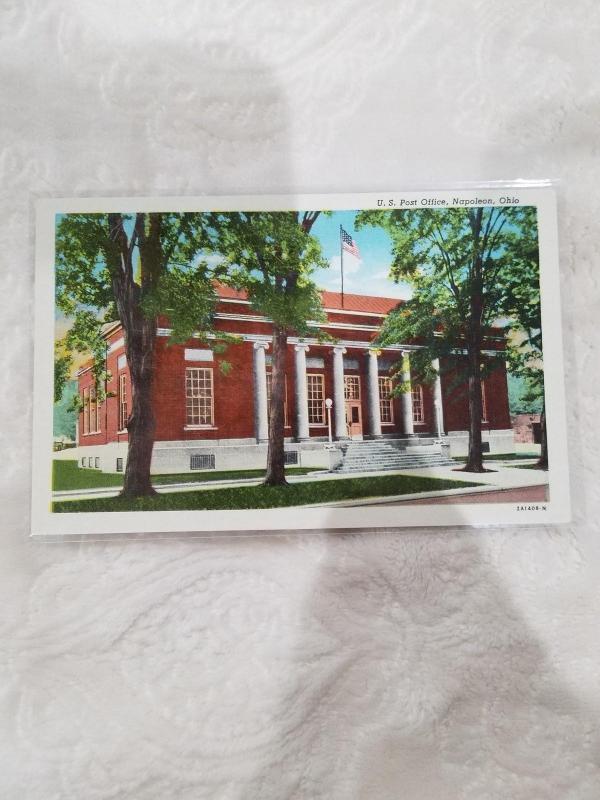 Antique/Vintage Postcard, M. E. Church, Napoleon, Ohio