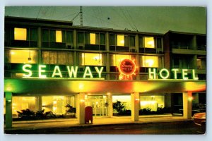 Toronto Ontario Canada Postcard The Seaway Hotel Front View Lake Ontario 1971