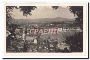 Spain Espana Postcard Old San Sebastian Vista desde el Monte