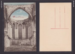 BELGIUM, Postcard, Visé, Interior of the church, WWI, Unposted