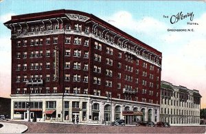 Postcard HOTEL SCENE Greensboro North Carolina NC AI8847