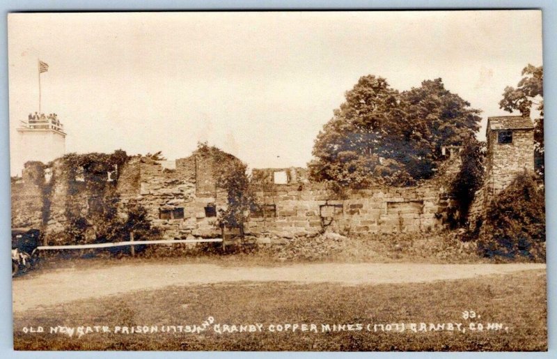 RPPC OLD NEW GATE PRISON (1773) AND GRANBY COPPER MINES CONNECTICUT*CT 