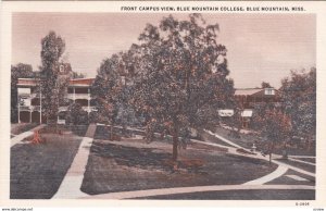 BLUE MOUNTAIN , Mississippi , 1930-40s : Front Campus View