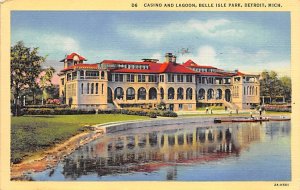 Belle Island Park Casino And Lagoon - Detroit, Michigan MI