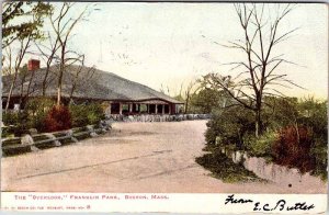 Postcard PARK SCENE Boston Massachusetts MA AL3723