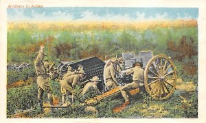 Artillery in Action World War 1 Unused 