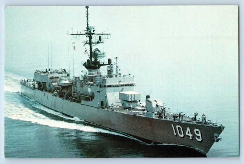Bay City Michigan MI Postcard USS Koelsch Fast Frigate Korean War c1967 Vintage