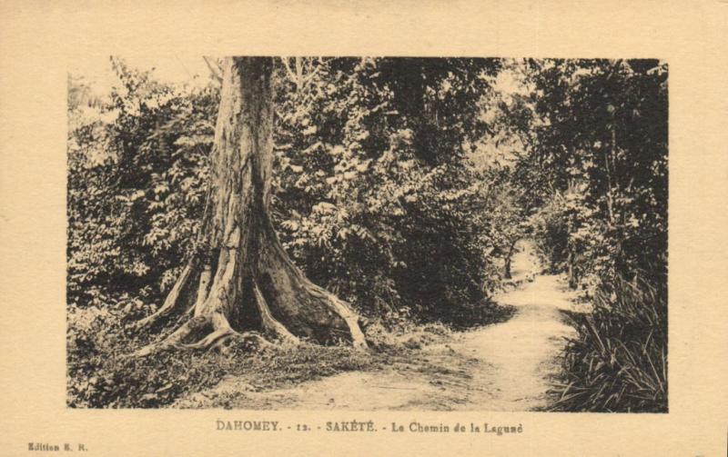 CPA Dahomey Afrique - Cotonou - Le chemin de la Laguné (86814)