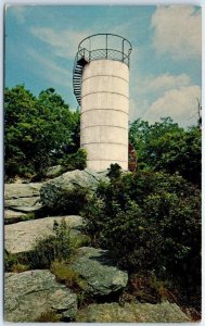 Postcard - Caesar's Head Observation Tower - Caesar's Head, South Carolina